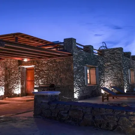 Mykonian Luxury Light Blue Villa With Private Pool Mykonos Town
